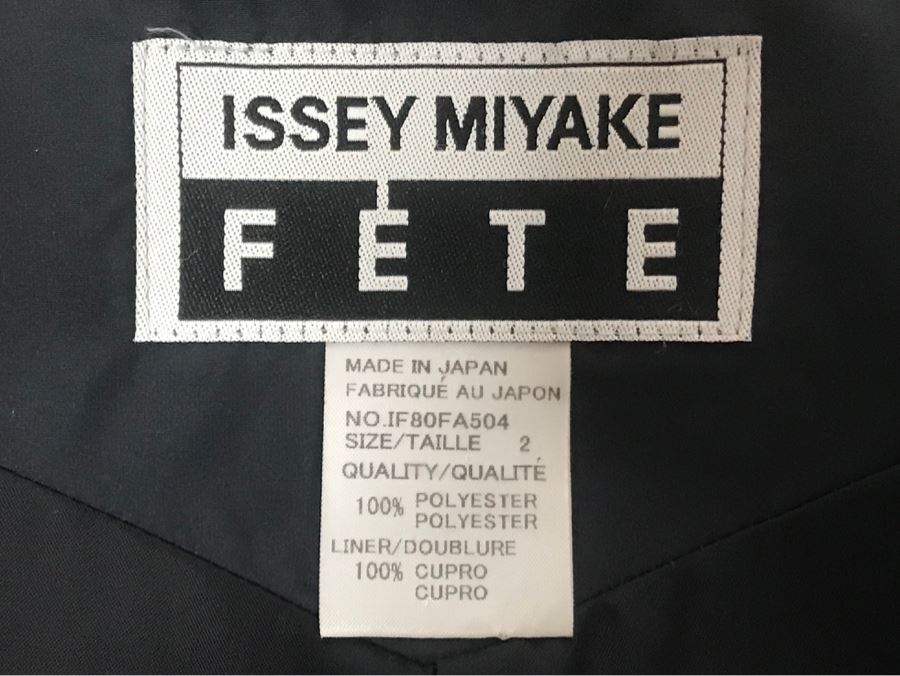 Issey Miyake Fete Women's Designer Jacket Made In Japan Size 2 [Photo 14]