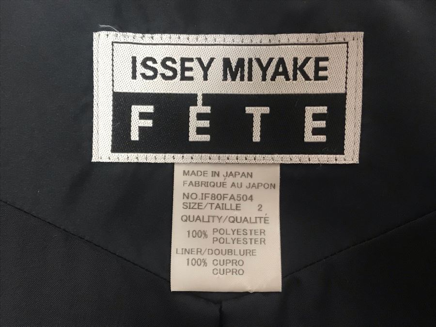 Issey Miyake Fete Women's Designer Jacket Made In Japan Size 2 [Photo 12]