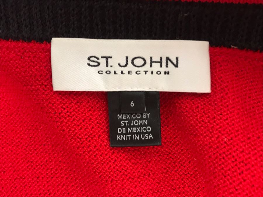 St. John Collection Jacket Size 6 [Photo 3]