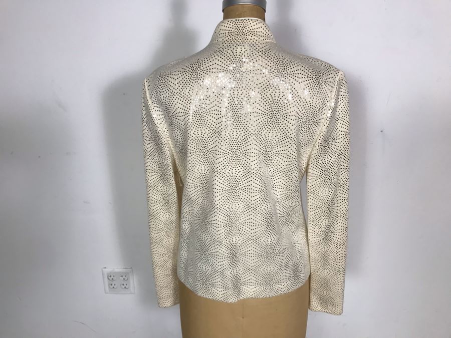 St. John Evening By Marie Gray Jacket Size 6 With St. John Pants [Photo 8]