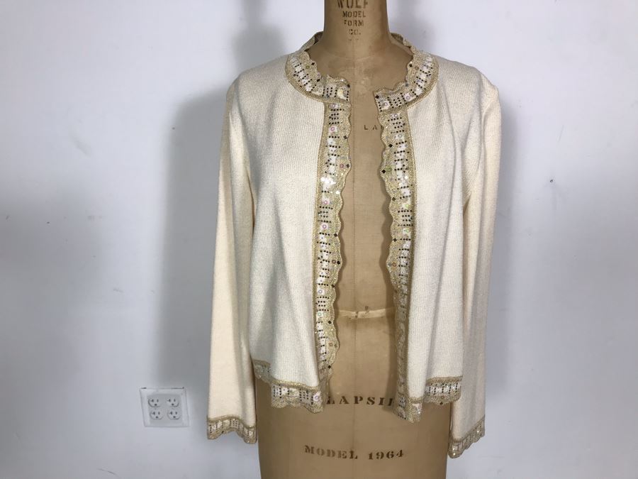 St. John Evening By Marie Gray Jacket Size 8 [Photo 2]
