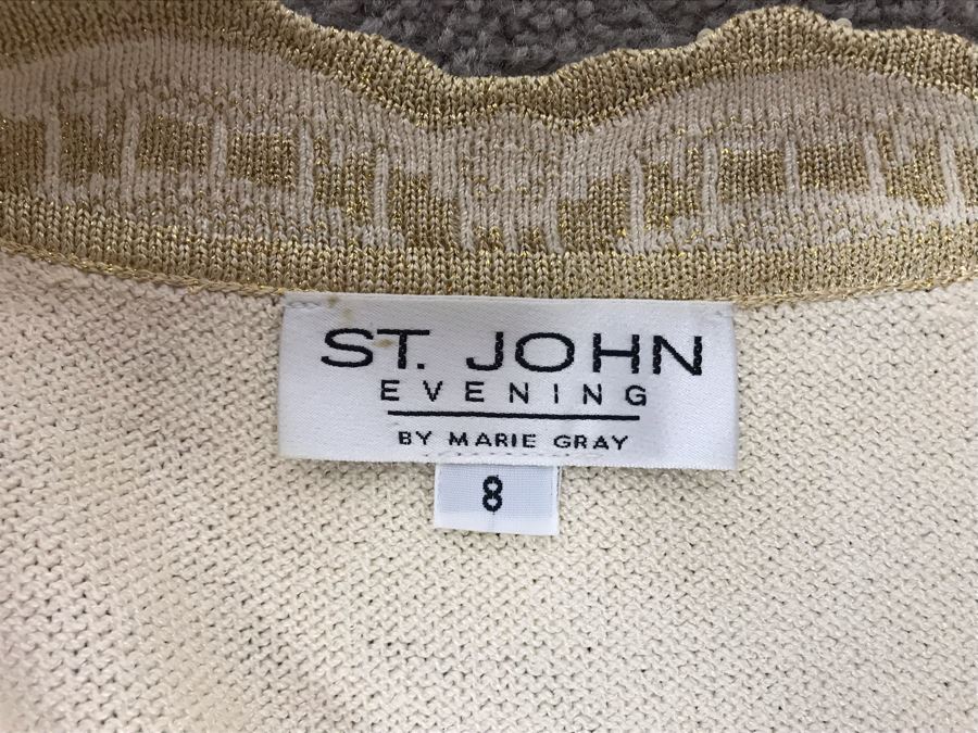 St. John Evening By Marie Gray Jacket Size 8 [Photo 6]
