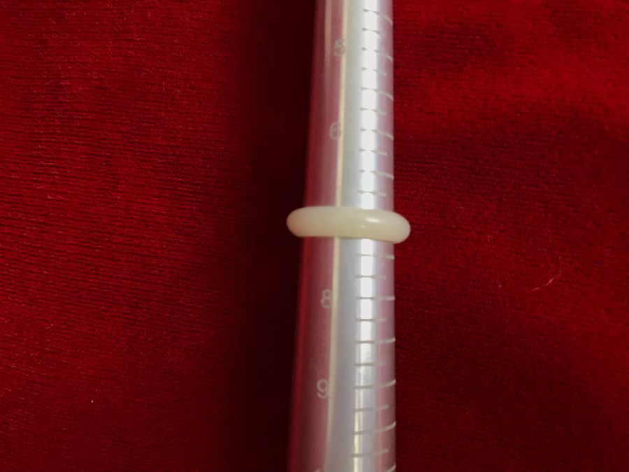 Pair Of White Nephrite Jade Rings Size 7 [Photo 9]