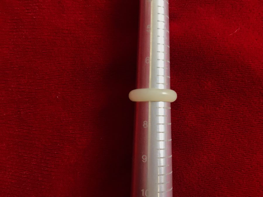 Pair Of White Nephrite Jade Rings Size 7 [Photo 11]