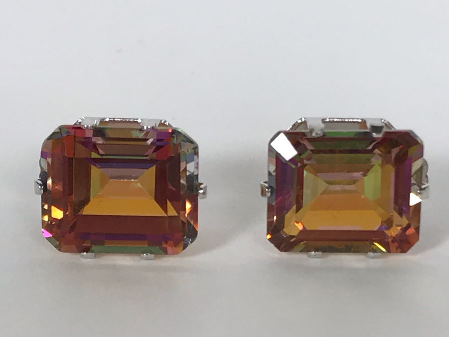 14K White Gold 'Mystic' Topaz Surface Coated 4.1g Appraised Fair Market Value $80 [Photo 3]