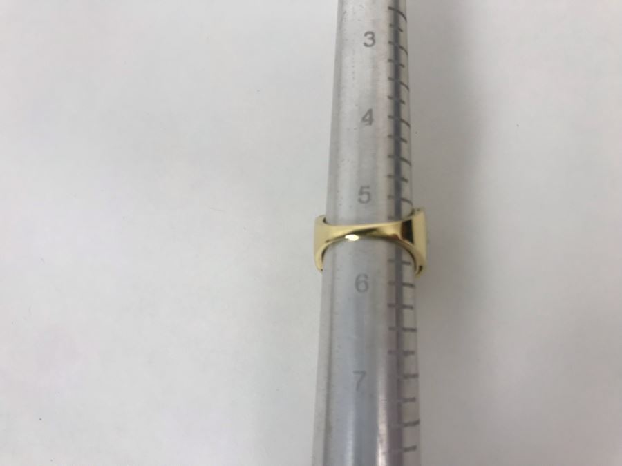 14K Yellow Gold Diamond Ring Apx 1.5 Total Carat Weight In Diamonds - Size 5.5 - Weighs 6.7g - Appraised Fair Market Value $400 [Photo 16]