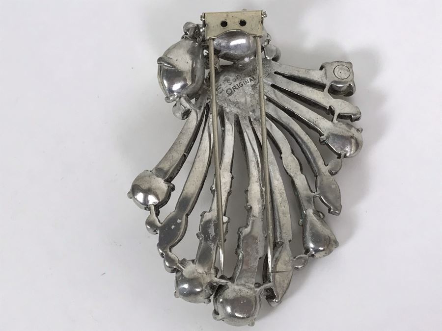 Large Vintage Signed Eisenberg Fur Clip [Photo 6]