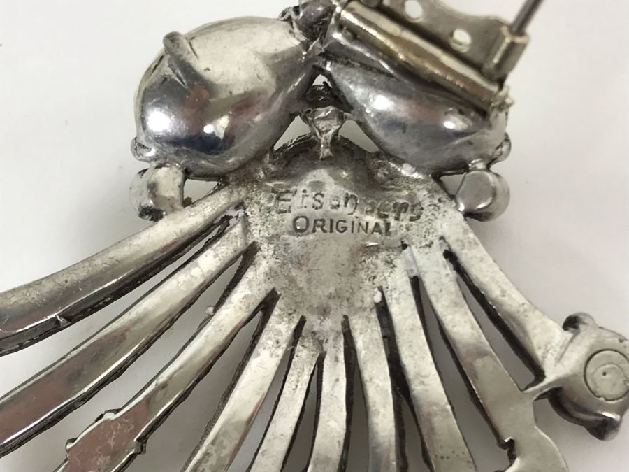 Large Vintage Signed Eisenberg Fur Clip [Photo 7]