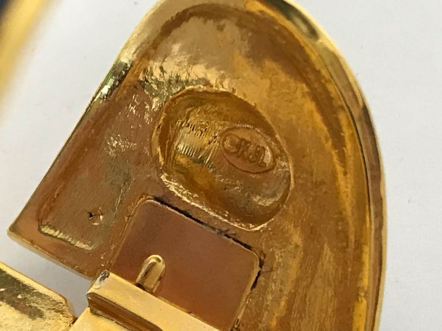 Signed Kenneth Jay Lane Ladybug Bracelet [Photo 6]