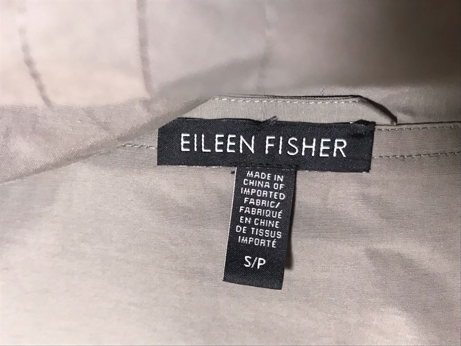 Eileen Fisher Reversible Hooded Jacket Size S/P [Photo 8]