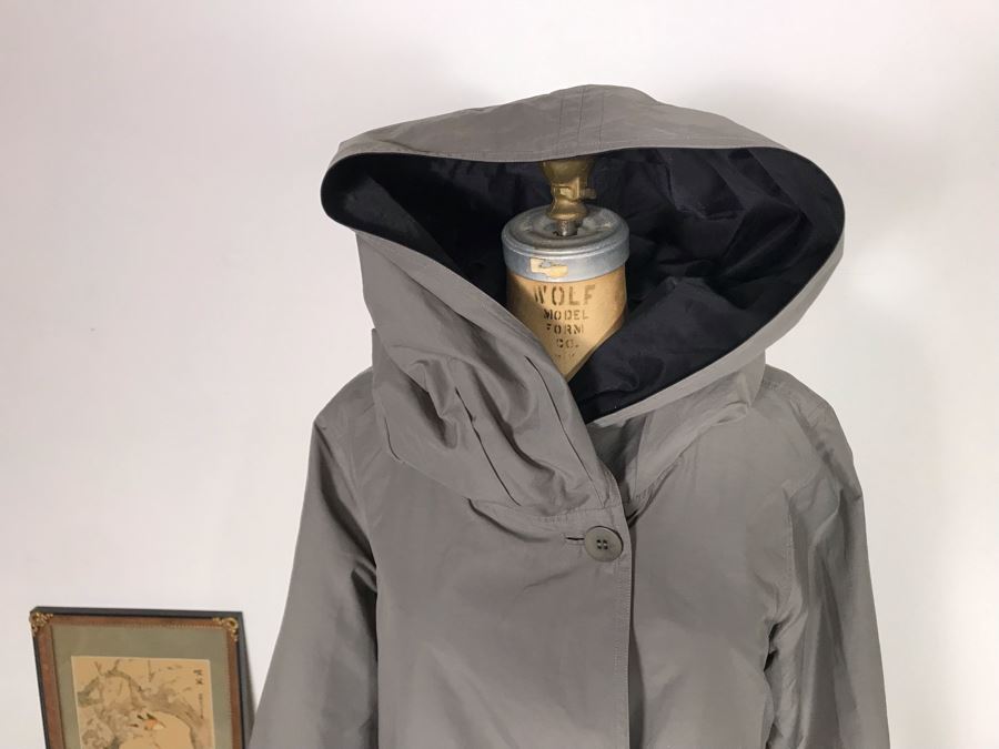 Eileen Fisher Reversible Hooded Jacket Size S/P [Photo 4]