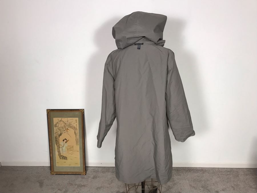 Eileen Fisher Reversible Hooded Jacket Size S/P [Photo 6]
