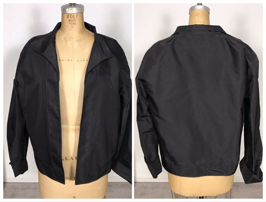 Lida Baday Evening Black Jacket Size 8 [Photo 1]