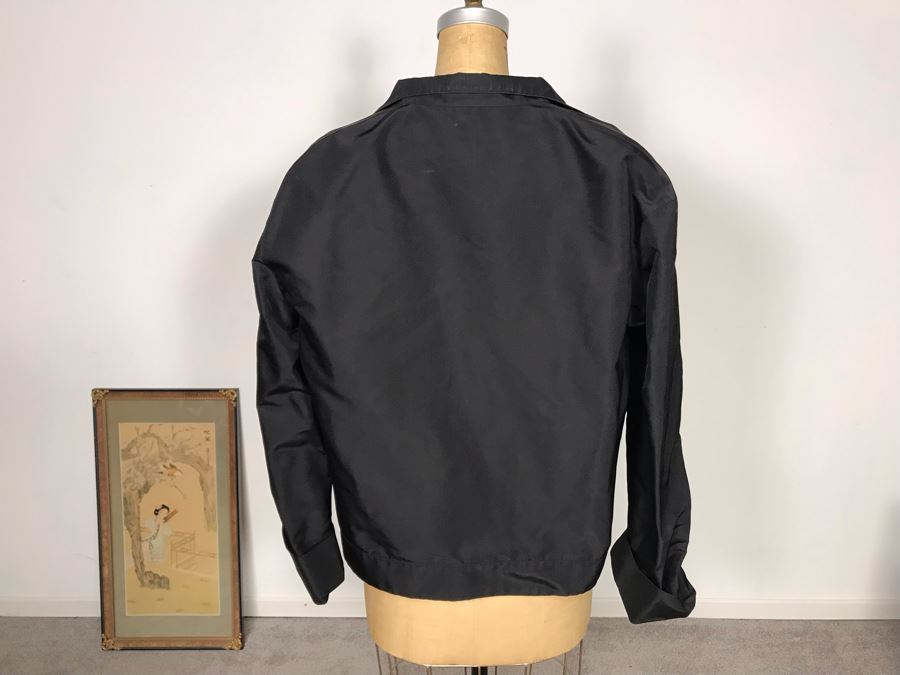 Lida Baday Evening Black Jacket Size 8 [Photo 4]