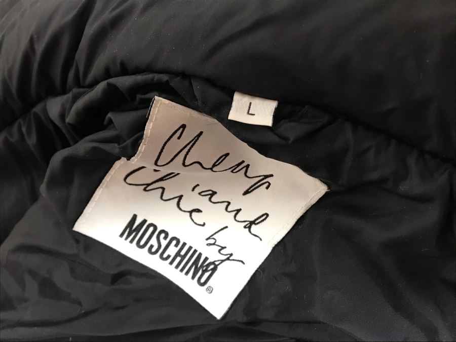 Moschino Black Winter Jacket Size L [Photo 8]