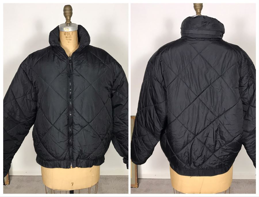 Moschino Black Winter Jacket Size L