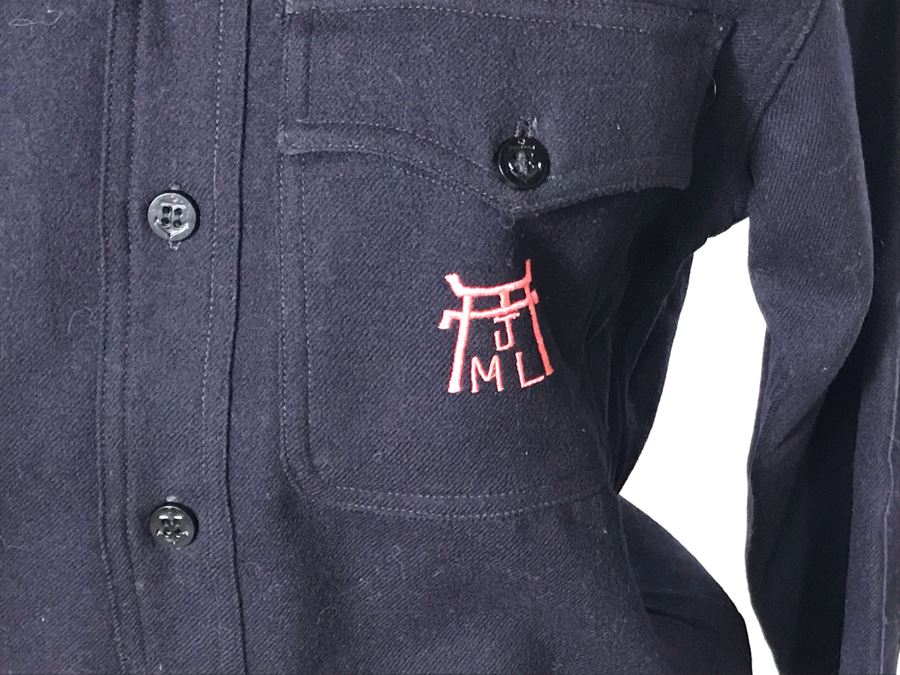 Vintage Military U.S. Navy Women's Jacket Asian Embroidery Logo [Photo 4]