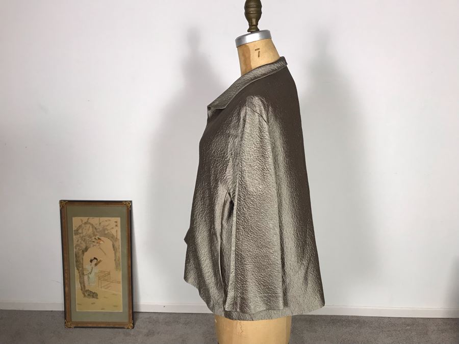 Eileen Fisher Silk Jacket Size S [Photo 4]