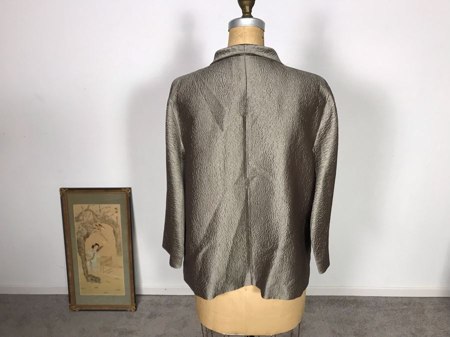 Eileen Fisher Silk Jacket Size S [Photo 5]