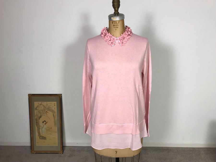 Ted Baker London Pink Sweater Size 2 [Photo 3]