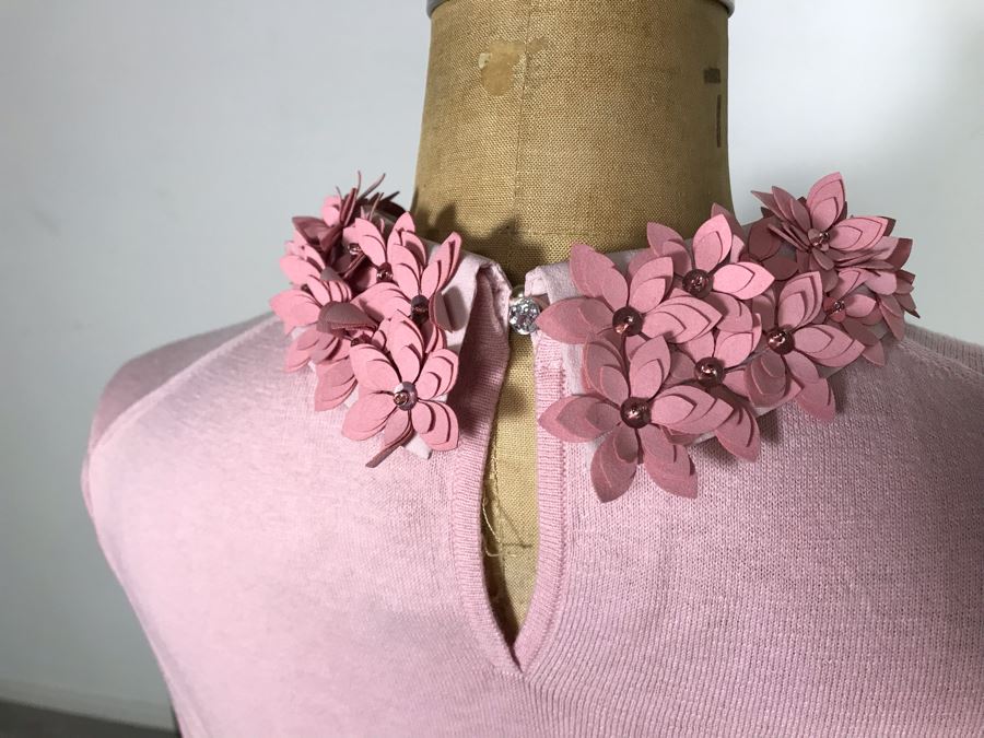 Ted Baker London Pink Sweater Size 2 [Photo 6]