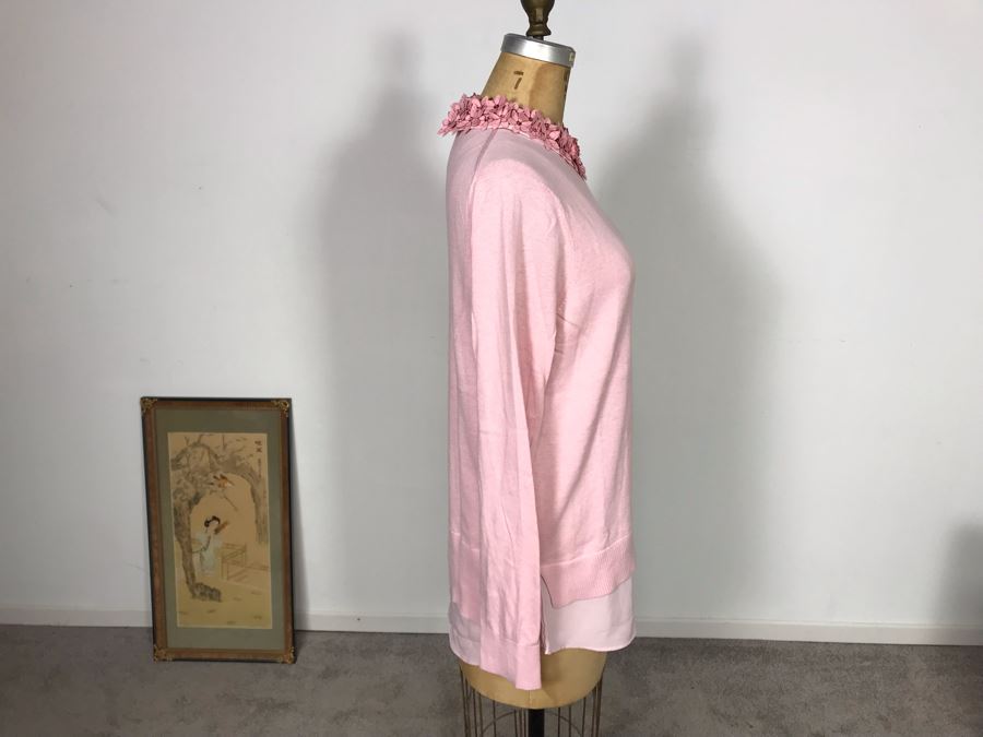 Ted Baker London Pink Sweater Size 2 [Photo 4]