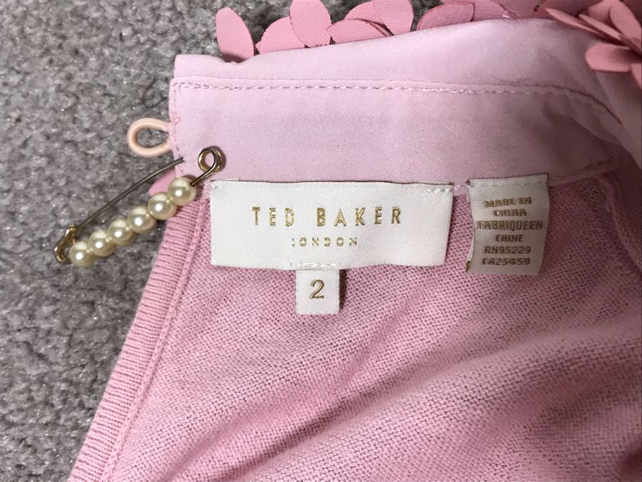 Ted Baker London Pink Sweater Size 2 [Photo 8]