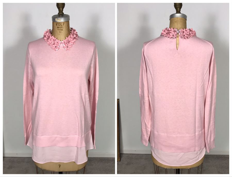 Ted Baker London Pink Sweater Size 2 [Photo 1]