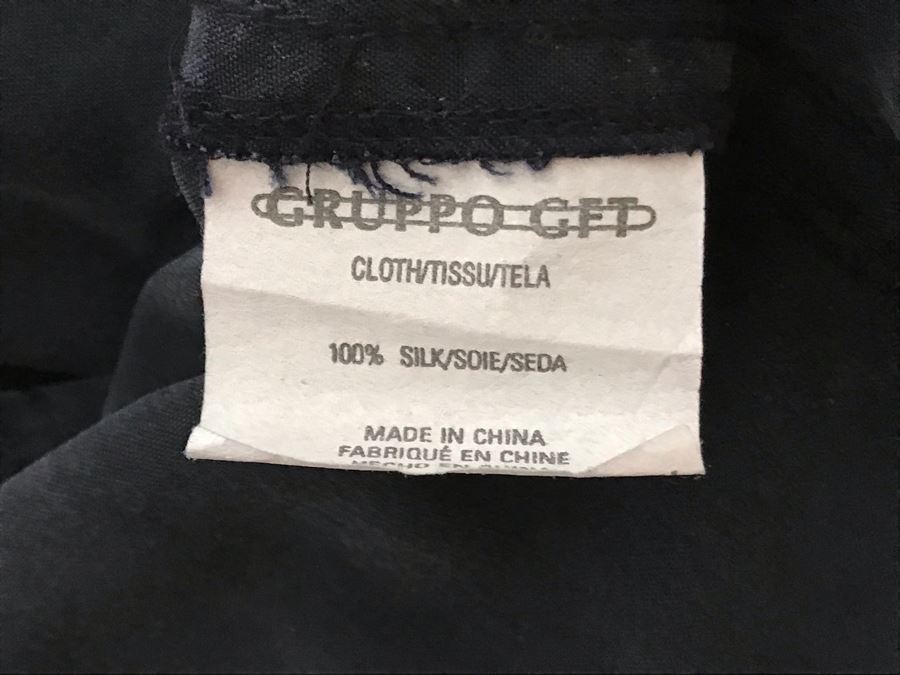 Emanuel Ungaro Liberte Silk Outfit Button Down Shirt And Pants Size P [Photo 9]