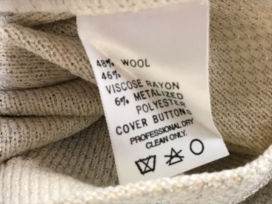 St. John Evening Jacket By Marie Gray Size 6 [Photo 9]