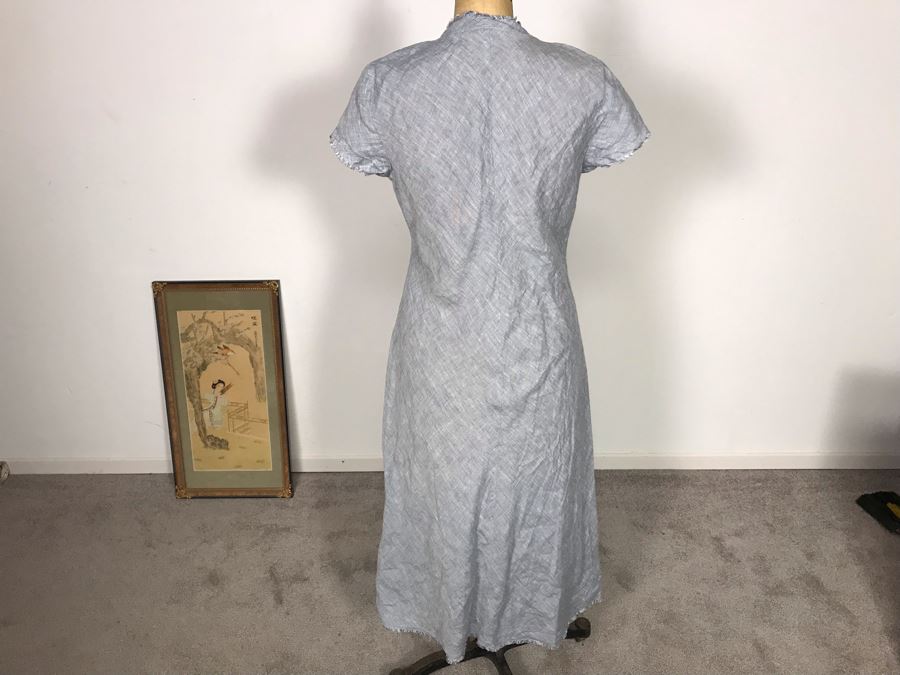 Eileen Fisher Organic Linen Dress Size XS/TP [Photo 5]