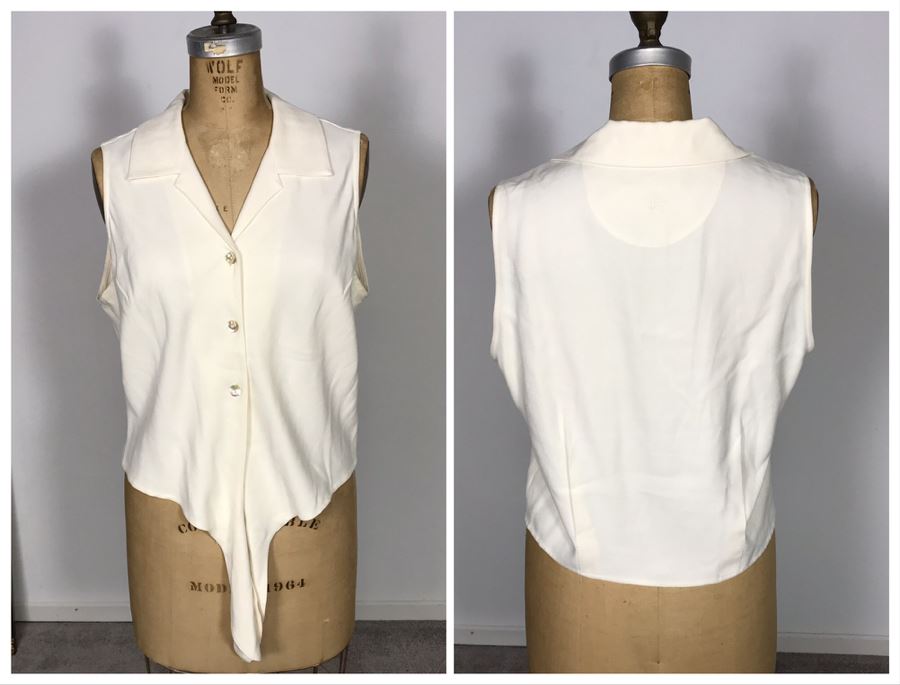 Tommy Bahama Silk Vest Size L [Photo 1]