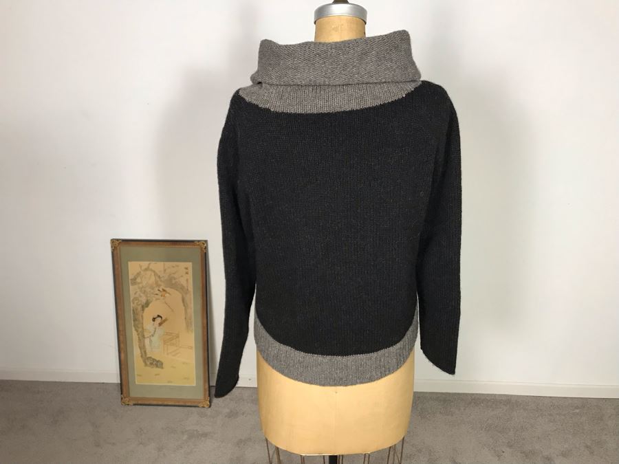 Eileen Fisher Petite Italian Yarn Yak/Wool Sweater Size PS [Photo 4]