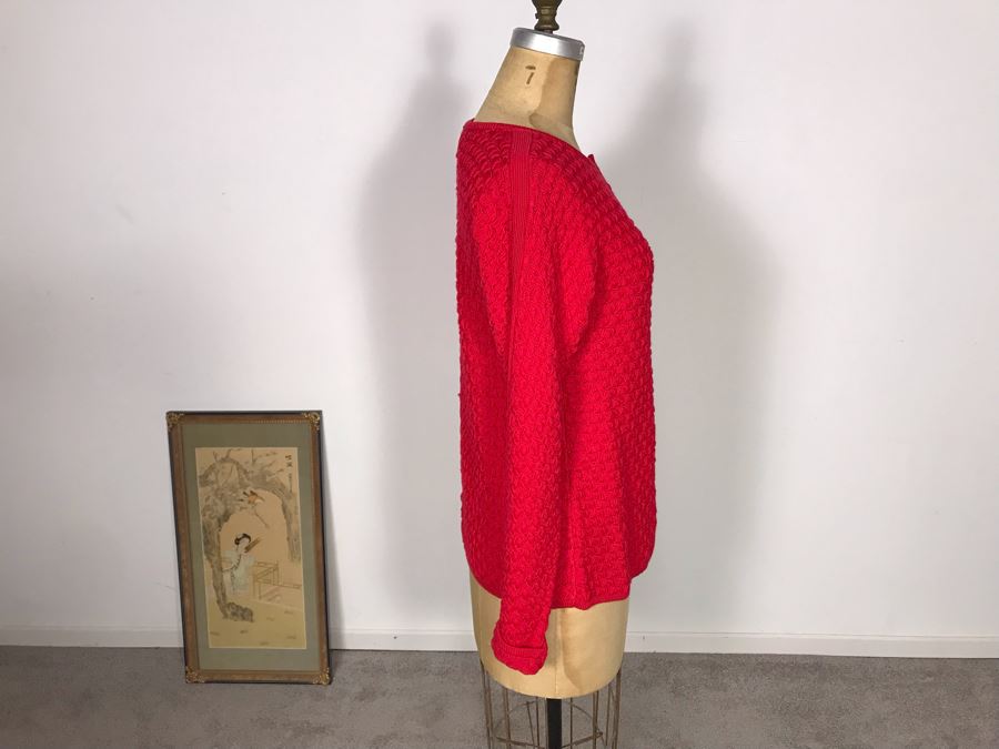 St. John Merino Wool Jacket Size P [Photo 3]