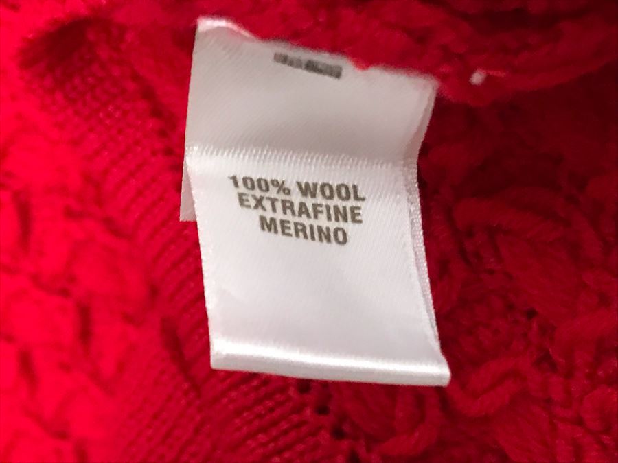 St. John Merino Wool Jacket Size P [Photo 7]