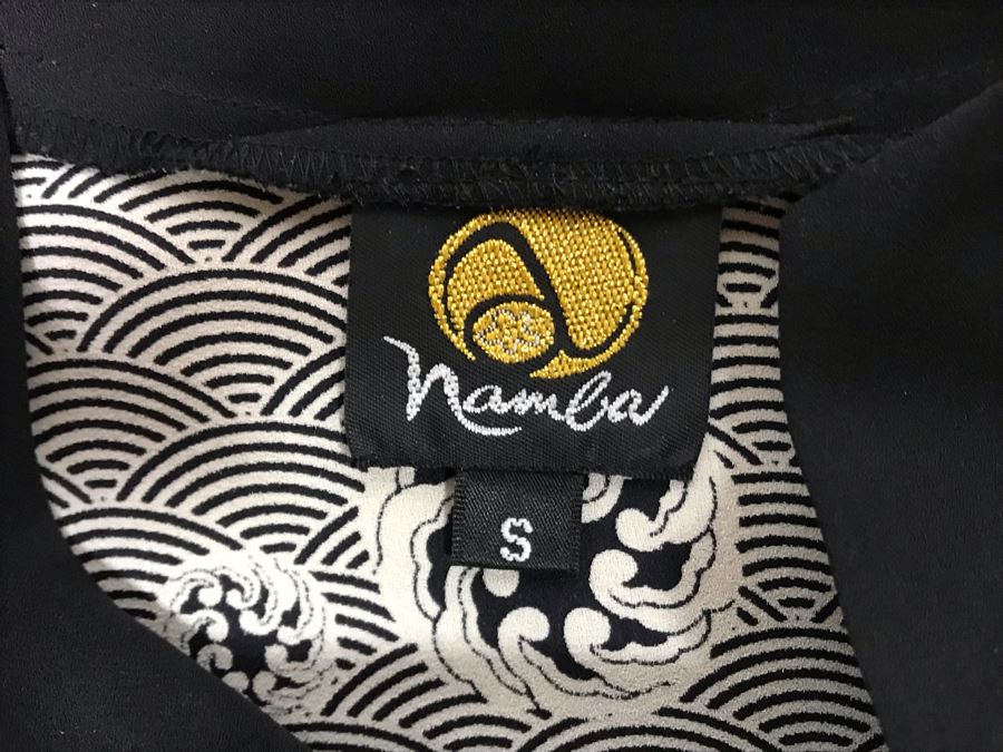 Namba Silk Outfit Jacket And Pants Size S [Photo 8]