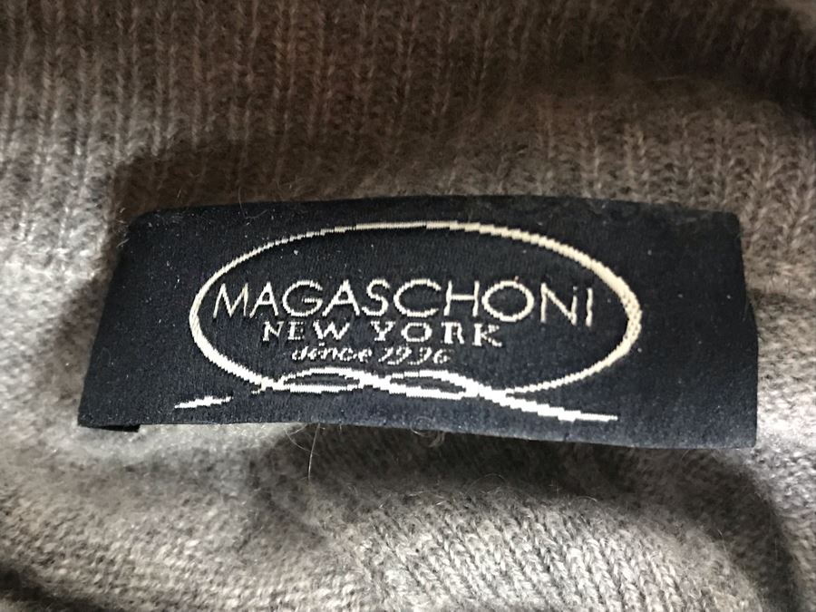 Magaschoni New York Cashmere Sweater Size XS/S [Photo 5]