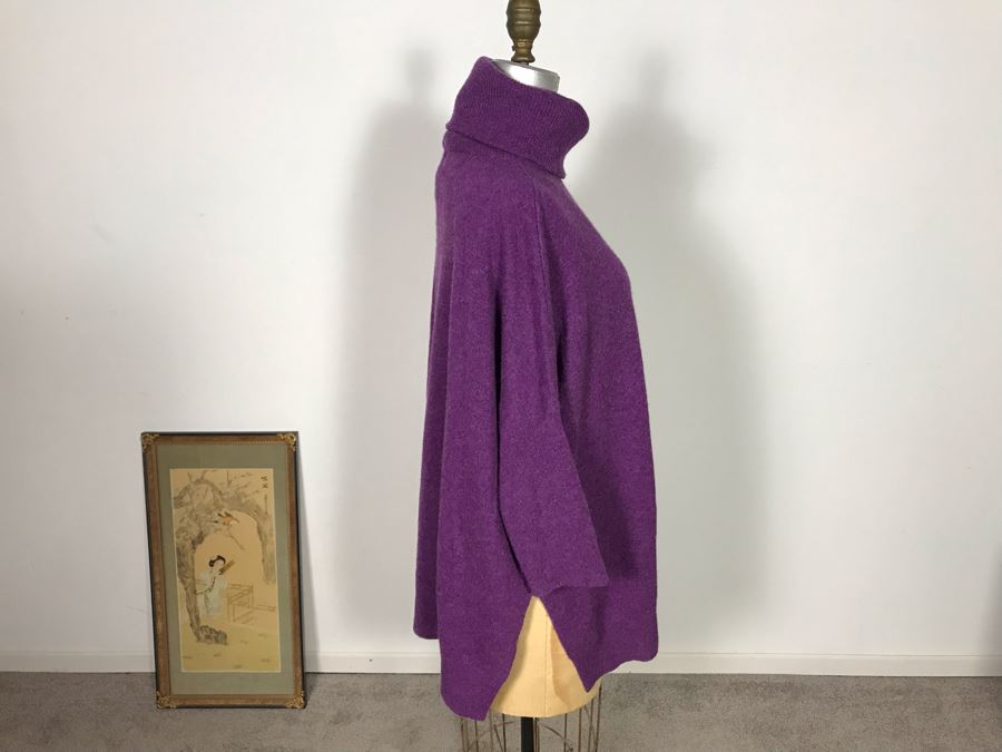 Magaschoni New York Purple Sweater Size XS/S [Photo 3]