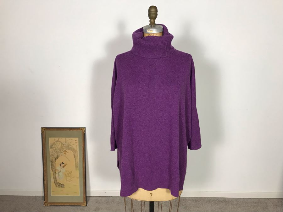 Magaschoni New York Purple Sweater Size XS/S [Photo 2]