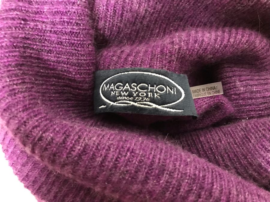 Magaschoni New York Purple Sweater Size XS/S [Photo 5]