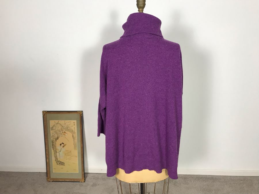 Magaschoni New York Purple Sweater Size XS/S [Photo 4]
