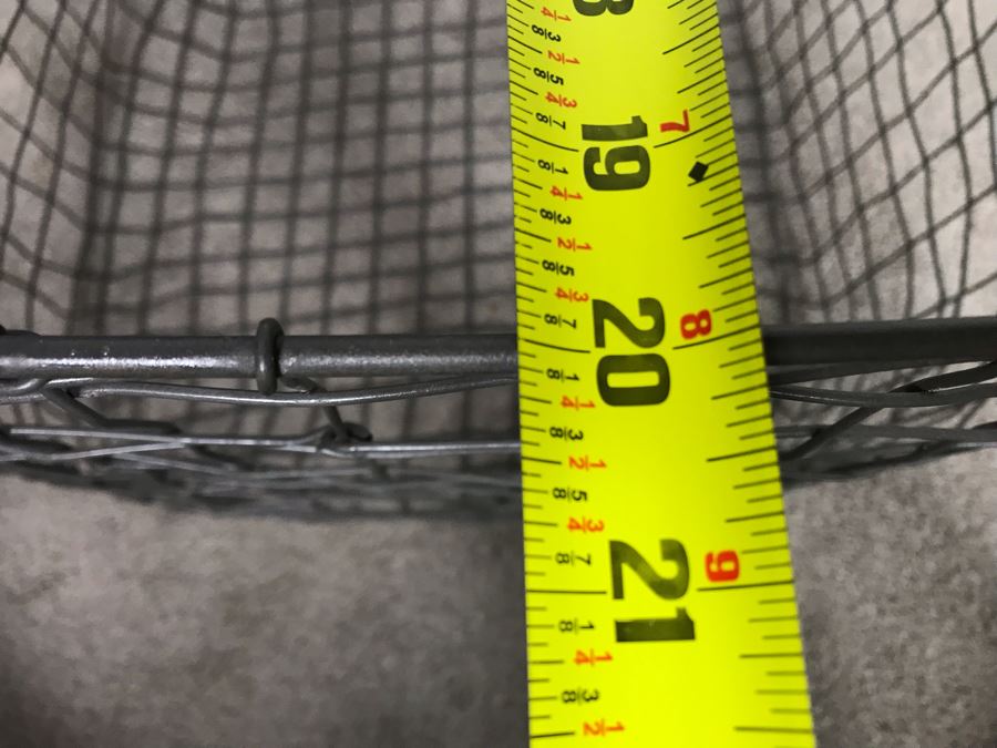 Set Of (3) Wire Cabo Harvest Baskets 20W X 14H Retails $180 [Photo 12]