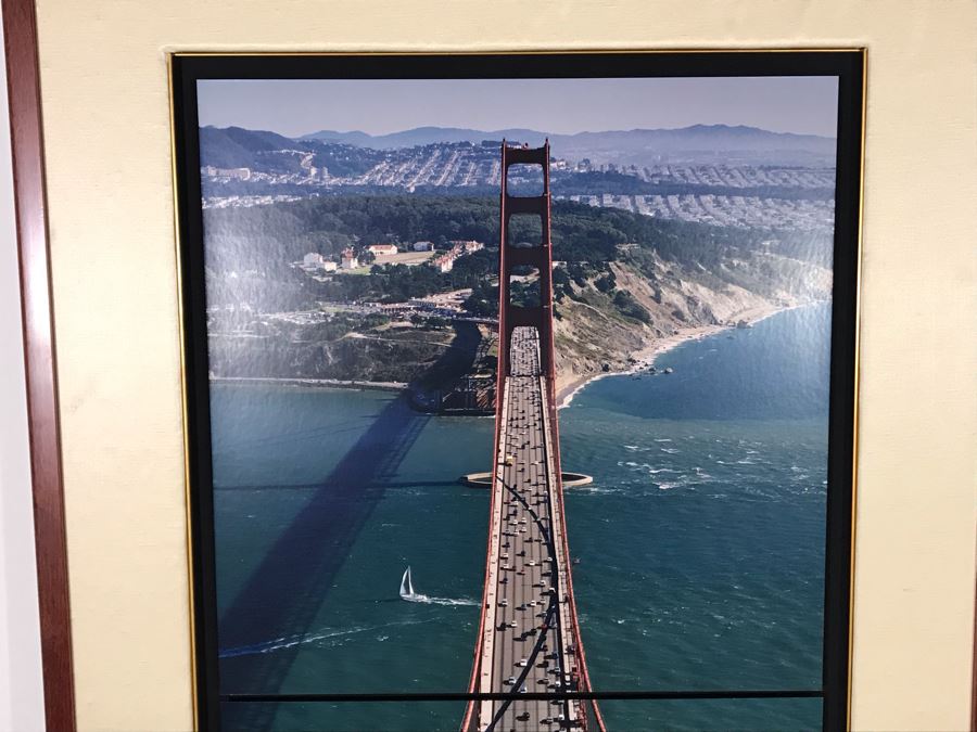 Dennis Kohn Signed Limited Edition Triptych San Franciso's Golden Gate Bridge Photograph 57 Of 75 - 36 X 75 - Retails $2,800 (JUST ADDED) [Photo 4]