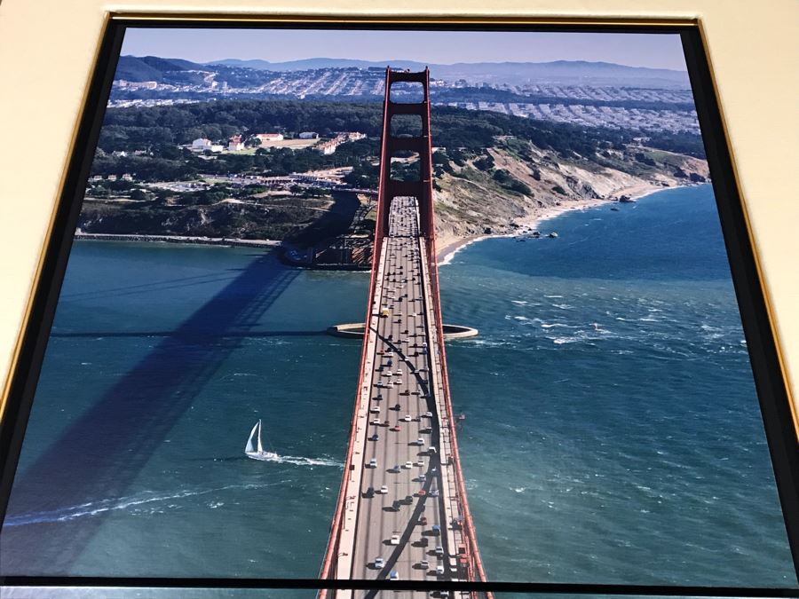 Dennis Kohn Signed Limited Edition Triptych San Franciso's Golden Gate Bridge Photograph 57 Of 75 - 36 X 75 - Retails $2,800 (JUST ADDED) [Photo 13]