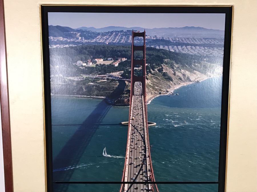 Dennis Kohn Signed Limited Edition Triptych San Franciso's Golden Gate Bridge Photograph 57 Of 75 - 36 X 75 - Retails $2,800 (JUST ADDED) [Photo 5]