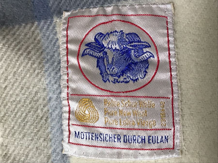 Pure New Wool Throw Blanket 69 X 52 (JUST ADDED) [Photo 4]