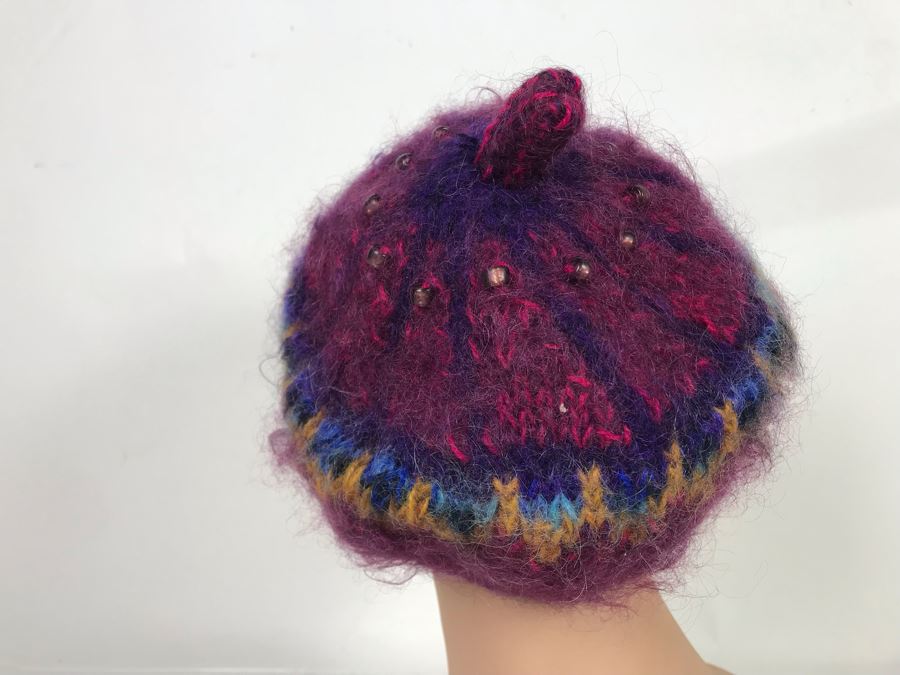 Maj Wennberg Design Knitted Wool Hat Kiruna Sweden (JUST ADDED) [Photo 5]