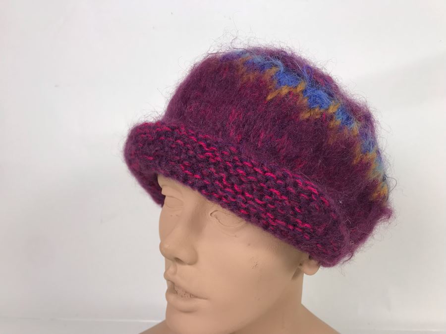 Maj Wennberg Design Knitted Wool Hat Kiruna Sweden (JUST ADDED) [Photo 2]