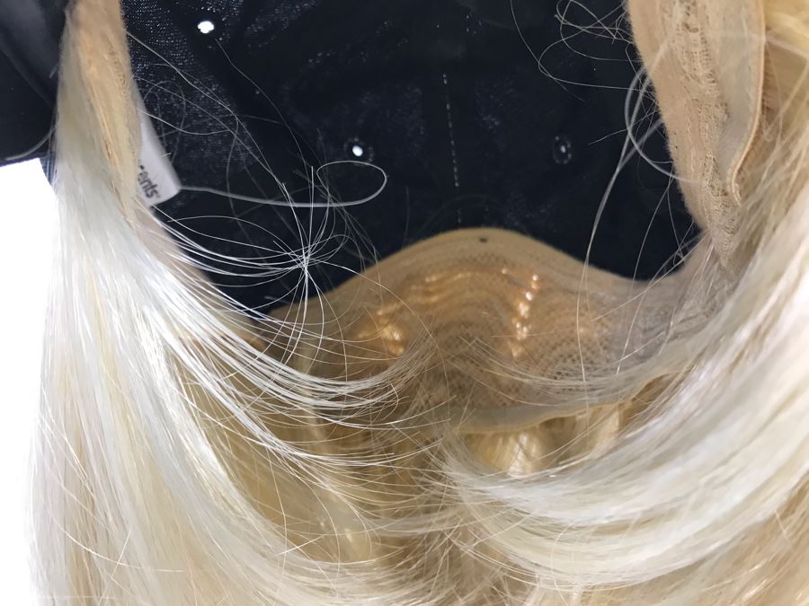 Raquel Welch Sheer Indulgence 100% Fine Human Hair Blonde Wig With Hat Retailed $895 (JUST ADDED) [Photo 6]