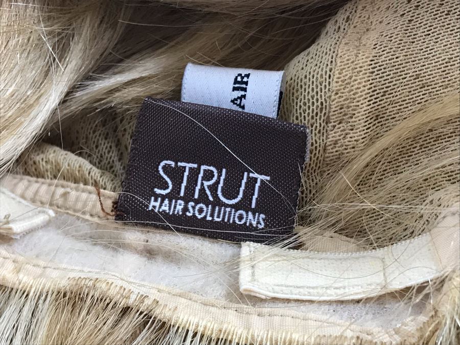 Strut Hair Solutions 100% Human Hair Blonde Wig (JUST ADDED) [Photo 9]